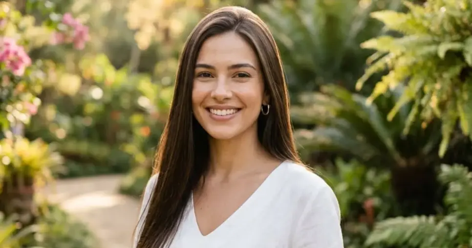 Ilustração mulher com o cabelo liso (Foto: Montagem TV Foco / GMN)