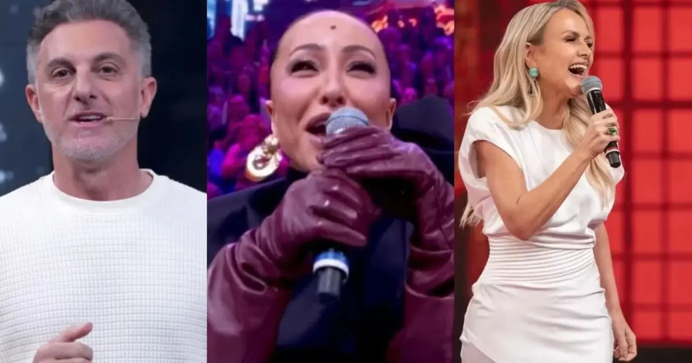 Luciano Huck, Sabrina Sato e Eliana no Domingão (Foto: Reprodução / Globo) Luciano Huck, Sabrina Sato e Eliana no Domingão (Foto: Reprodução / Globo)