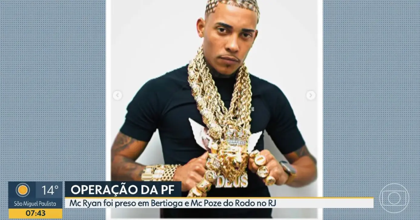 MC Poze do Rodo (Foto: Reprodução / Globo) MC Poze do Rodo (Foto: Reprodução / Globo)