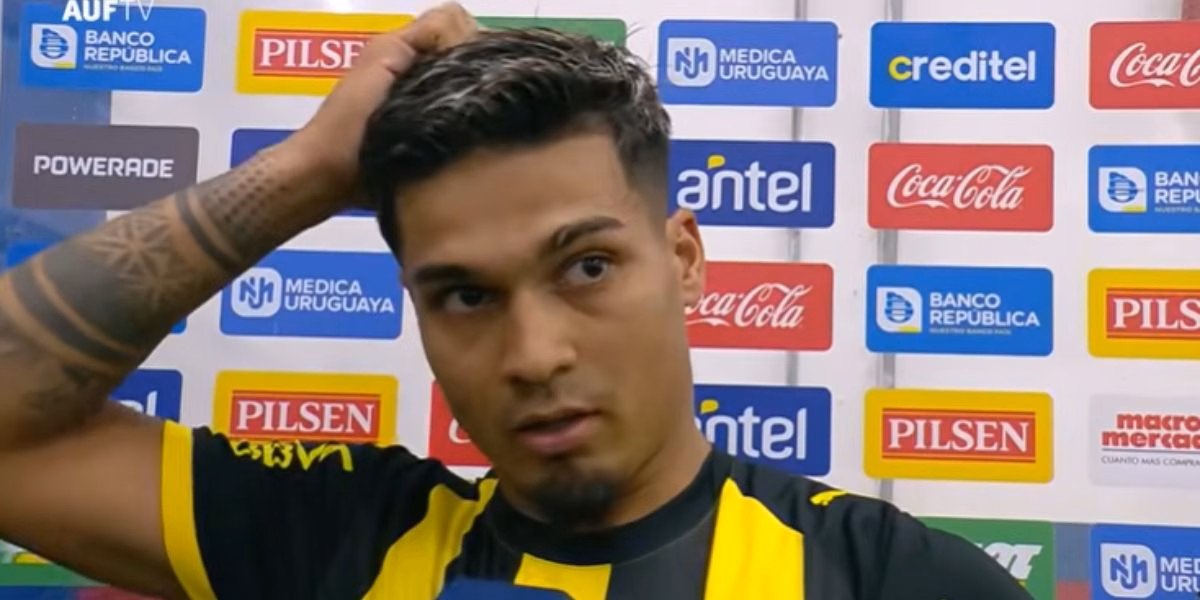 Matías Arezo atualmente defende o Peñarol, do Uruguai (Reprodução: Youtube) Matías Arezo atualmente defende o Peñarol, do Uruguai (Reprodução: Youtube)