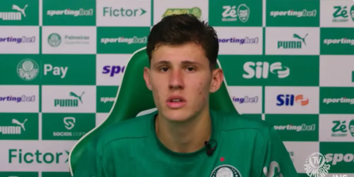 Benedetti pode deixar o Palmeiras em breve (Reprodução: Youtube)