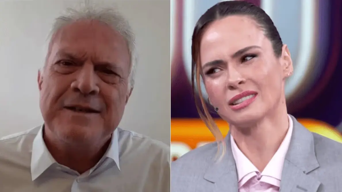 Pedro Bial e Ana Paula (Foto: Reprodução / Globo) Pedro Bial e Ana Paula (Foto: Reprodução / Globo)