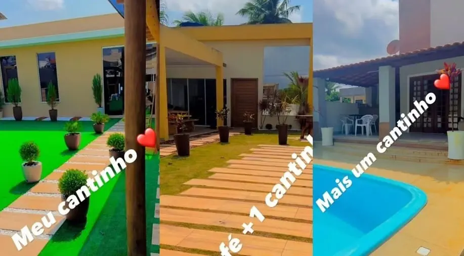 Campeão do BBB24 expôs suas casas em 2024 (Foto: Reprodução / Instagram) 