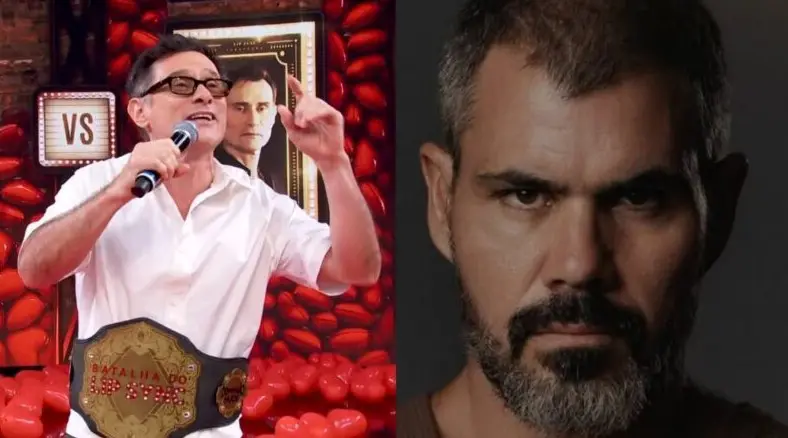 Enrique Diaz e Juliano Cazarré (Foto: Reprodução / Globo / Instagram) Enrique Diaz e Juliano Cazarré (Foto: Reprodução / Globo / Instagram)