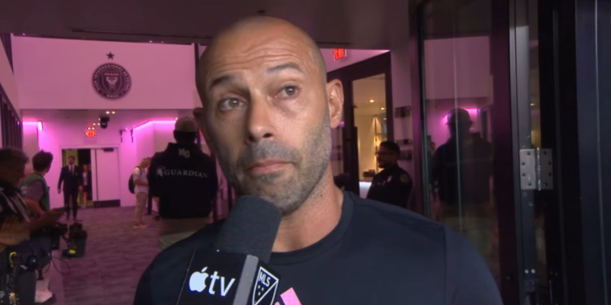 Mascherano caiu no cargo do Inter Miami (Reprodução: Apple TV)
