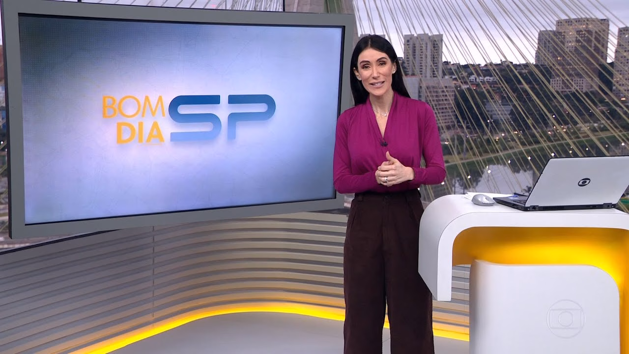 Michelle Barros no BDSP (Foto: Reprodução / Globo) 