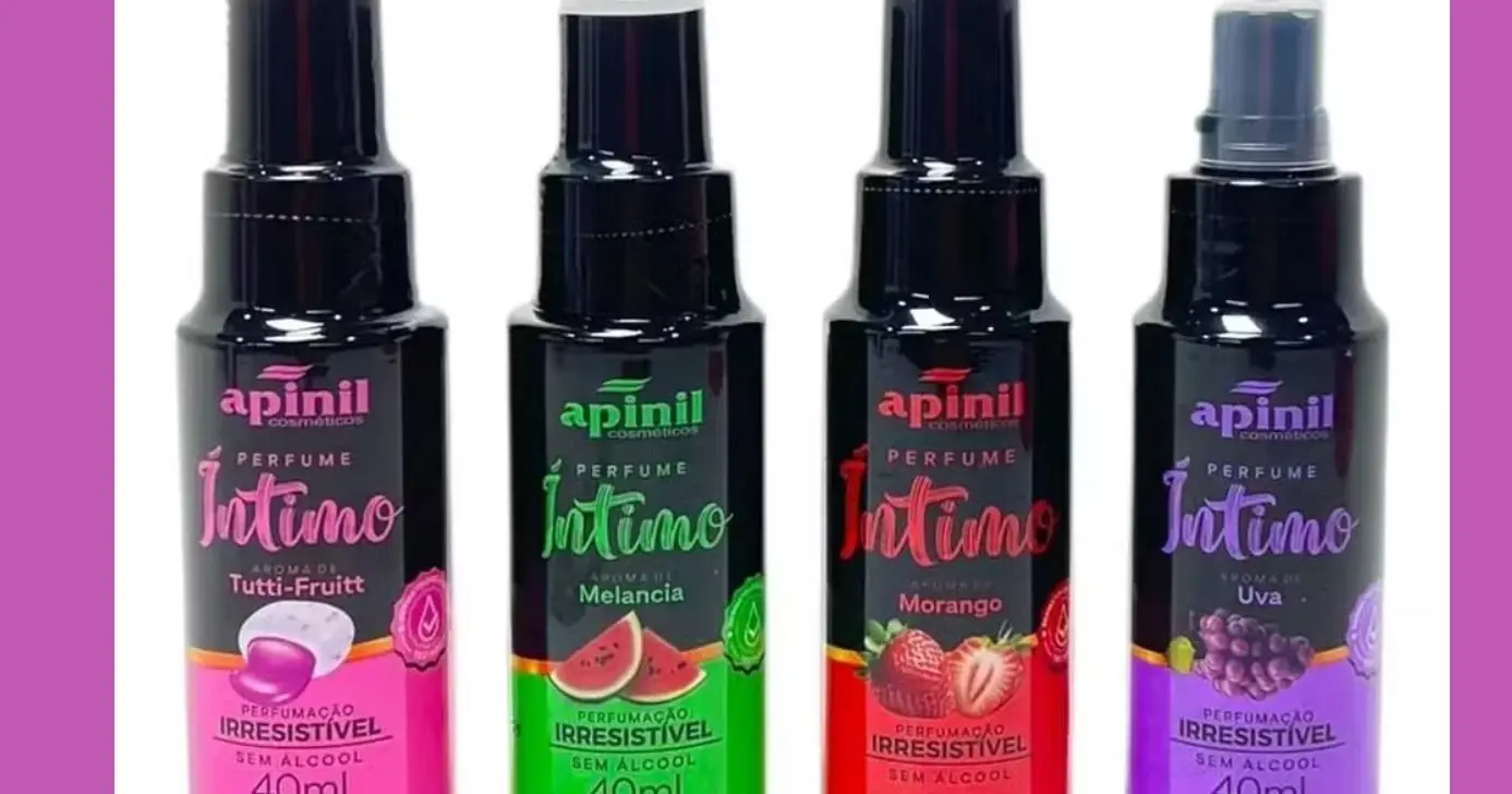 Perfume íntimo da Apinil (Foto Reprodução/Internet)