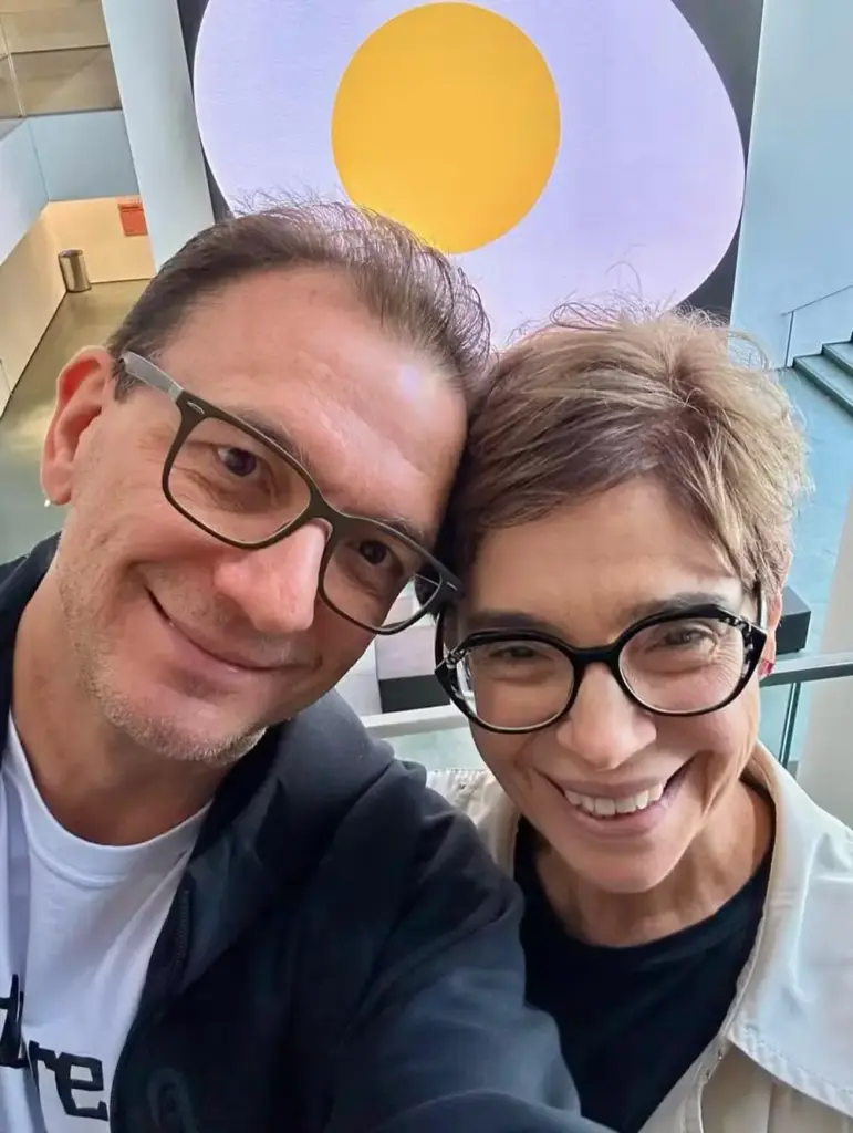 Renata Lo Prete e o marido, Melchiades Filho (Foto: Reprodução/ Internet)