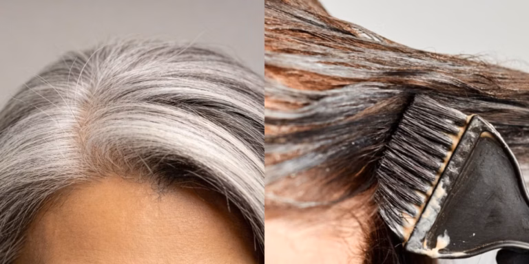 Como retocar a raiz do cabelo grisalho em casa e evitar gastar R$ 300 nos salões