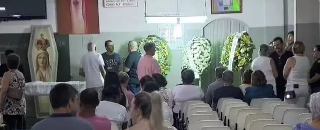 Velório do Doutor Hansen aconteceu na Casa da Fraternidade São Francisco de Assis (Foto: Reprodução / TV Integração) Velório do Doutor Hansen aconteceu na Casa da Fraternidade São Francisco de Assis (Foto: Reprodução / TV Integração)