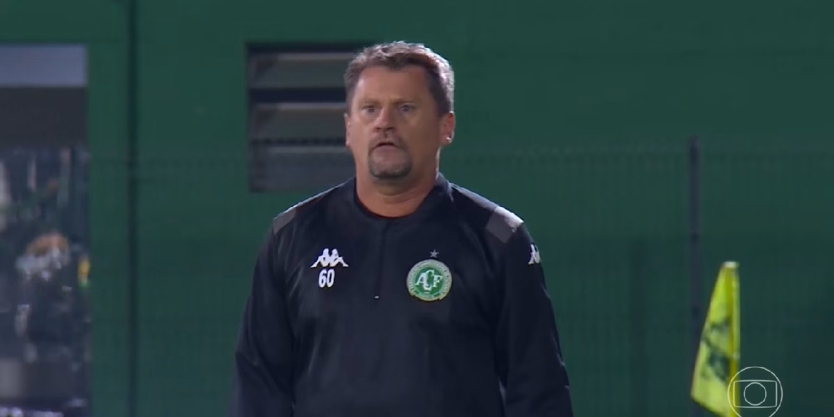 Demissão do técnico da série A, Fábio Matias (Foto: Reprodução/Globo)