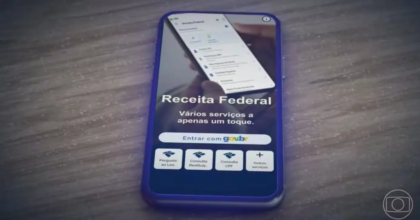 Aplicativo Receita Federal (Foto: Reprodução / Globo) Aplicativo Receita Federal (Foto: Reprodução / Globo)