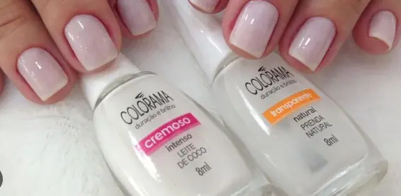 Esmalte Leite de Coco (Branco Cremoso) (Foto Reprodução/Instagram)