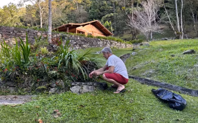 Marcello Novaes troca a vida agitada do Rio pela natureza de um sítio na serra - Foto Gshow Marcello Novaes troca a vida agitada do Rio pela natureza de um sítio na serra - Foto Gshow