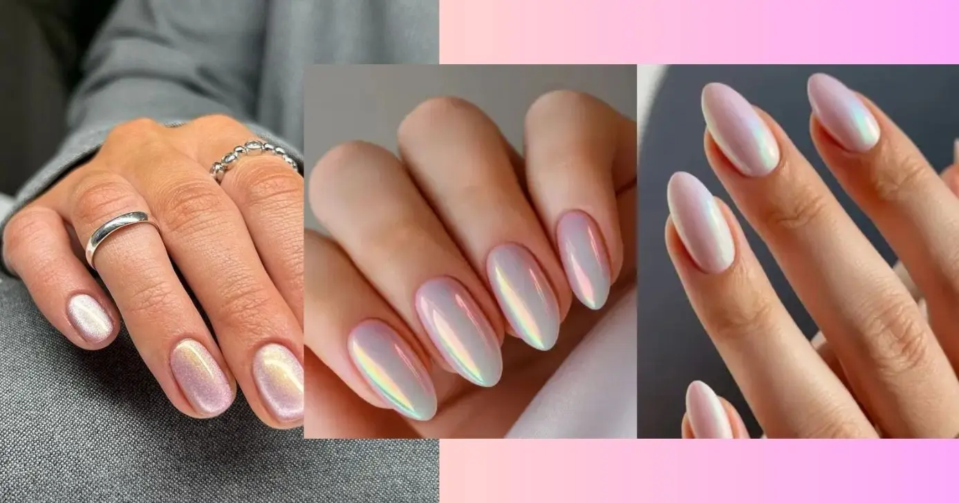 Unha com esmalte furta cor (Foto Reprodução/Montagem/TV Foco/Lennita/Cláudia/Canva Pinterest)