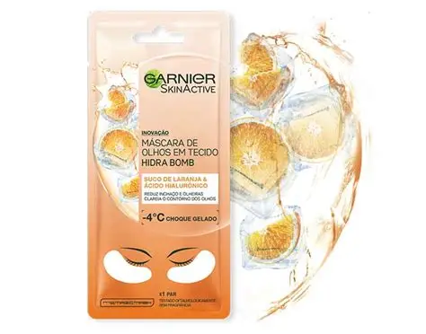 Máscara Facial Garnier Hidra Bomb Suco de Laranja (Foto: Reprodução/Internet) Máscara Facial Garnier Hidra Bomb Suco de Laranja (Foto: Reprodução/Internet)