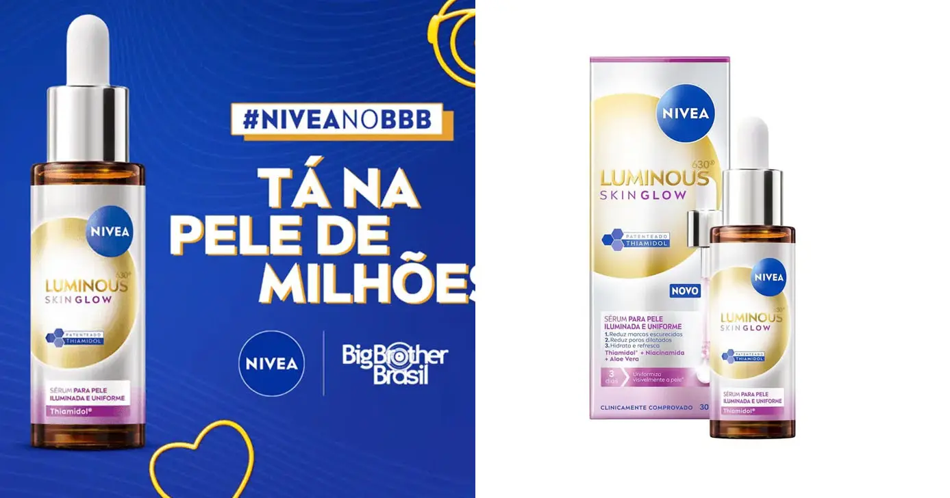 NIVEA LUMINOUS630® Skin Glow Sérum 30 ml (Foto: Reprodução) NIVEA LUMINOUS630® Skin Glow Sérum 30 ml (Foto: Reprodução)