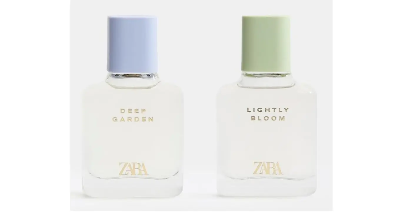 Perfumes Lightly Bloom e Deep Garden(Foto: Zara) Perfumes Lightly Bloom e Deep Garden(Foto: Zara)
