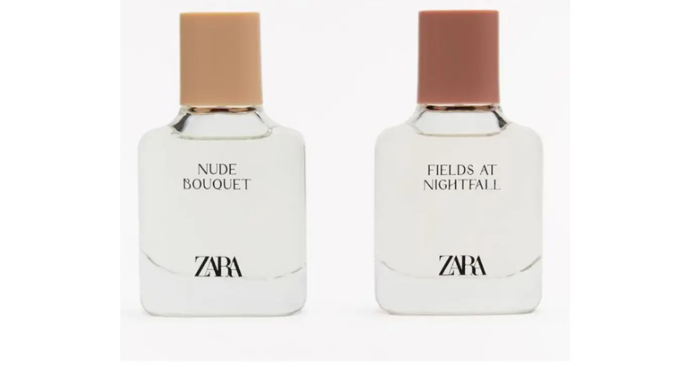 Perfumes Nude Bouquete e Fields at Nightfall (Foto: Zara) Perfumes Nude Bouquete e Fields at Nightfall (Foto: Zara)