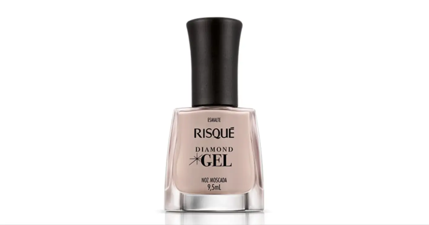Esmalte Risqué Diamond Gel Noz Moscada (Foto: Reprodução/Internet)