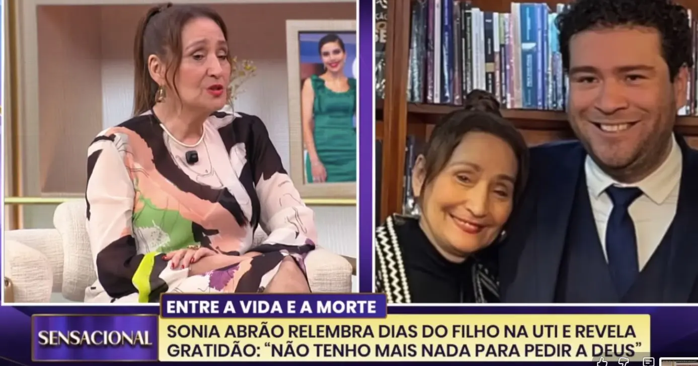 Sonia Abrão e Jorge Fernando (Fotos: Reproduções / RedeTV!) Sonia Abrão e Jorge Fernando (Fotos: Reproduções / RedeTV!)