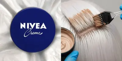 Resultado de salão: Como usar o creme Nívea da latinha azul na hora de tingir o cabelo branco