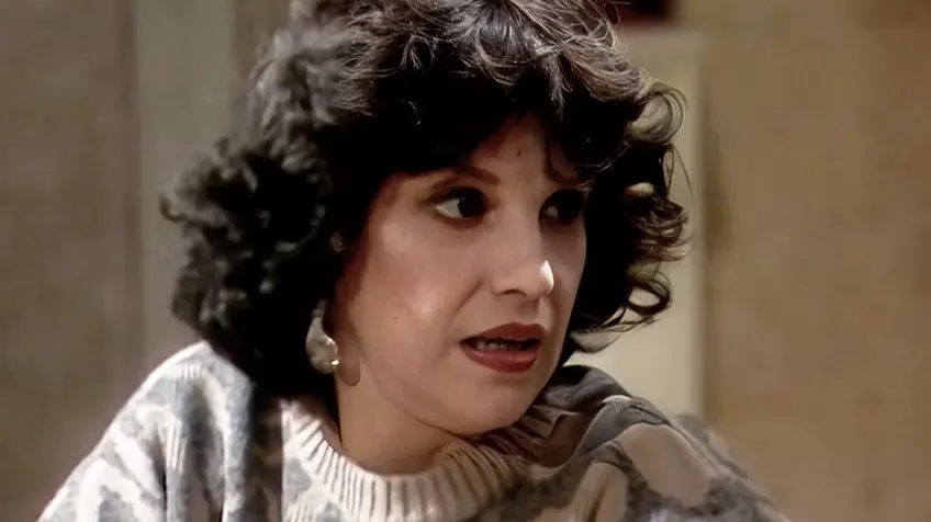 A atriz como Eunice em Vale Tudo (Foto: Reprodução / Globo) A atriz como Eunice em Vale Tudo (Foto: Reprodução / Globo)