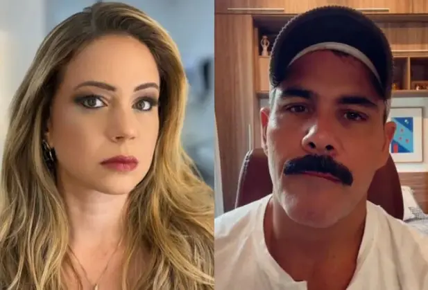 Leandra Leal e Juliano Cazarré (Foto: Reprodução / Instagram) 