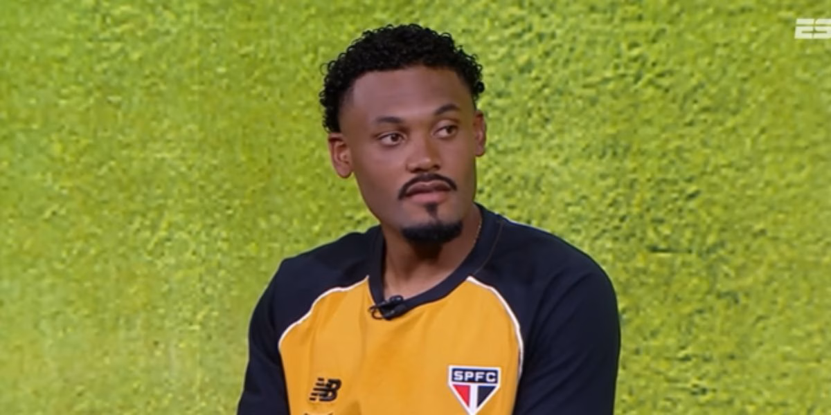 Sabino vem sendo o melhor zagueiro do São Paulo (Reprodução: ESPN) Sabino vem sendo o melhor zagueiro do São Paulo (Reprodução: ESPN)