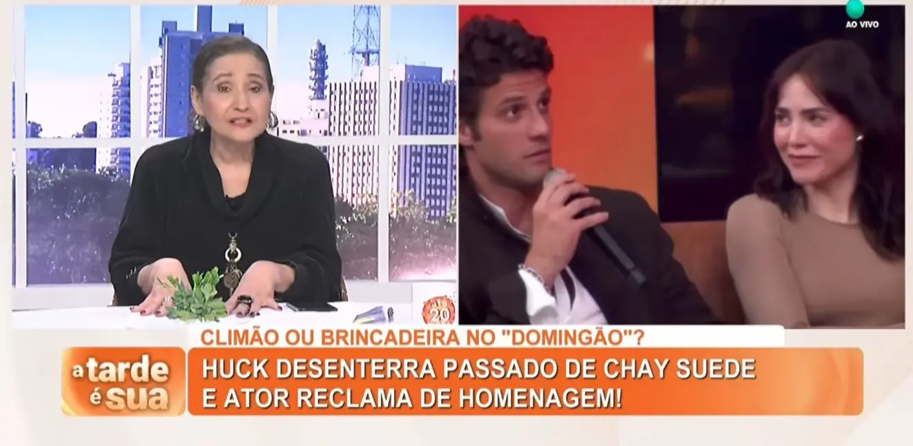 Sonia Abrão critica ator da Globo (Foto: Reprodução / RedeTV!) 