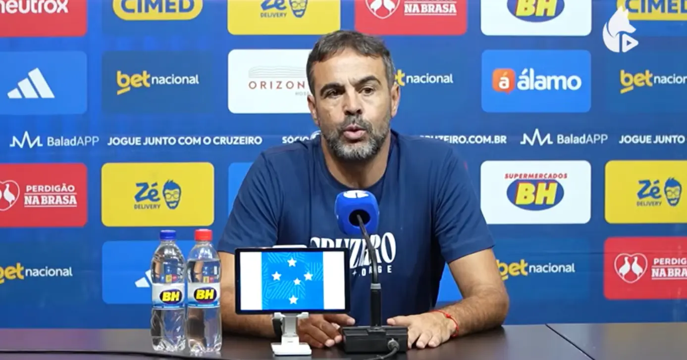 Artur Jorge é o técnico do Cruzeiro (Foto: Cruzeiro TV)