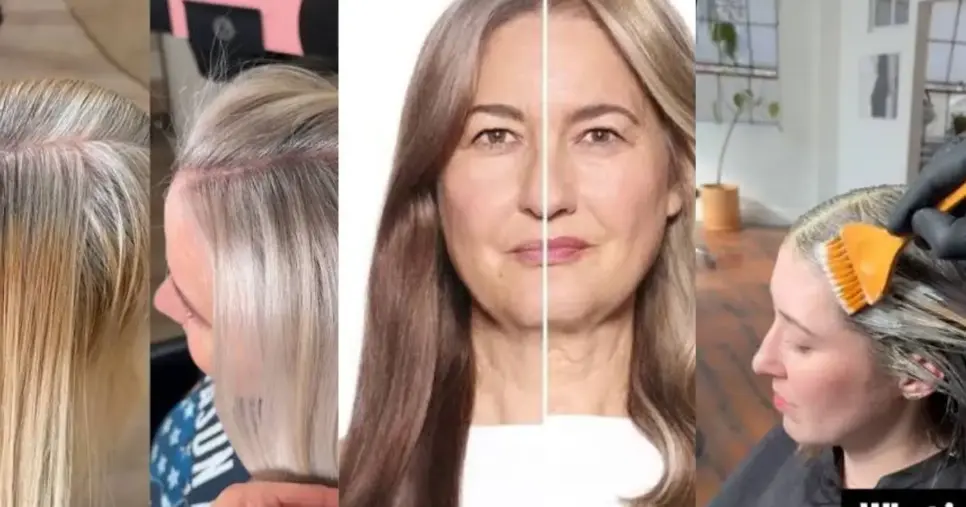 French Blending é uma técnica suave que rejuvenesce os fios sem a agressão das tintas com amônia (Foto Reprodução/Montagem/TV Foco/Lennita/Pinterest/Instagram/ L'Oréal)