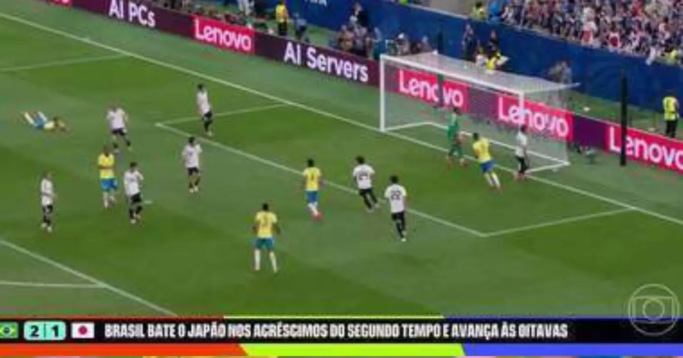 Globo transmite jogo do Brasil e Japão e dispara no Ibope (Foto: Reprodução / Globo) Globo transmite jogo do Brasil e Japão e dispara no Ibope (Foto: Reprodução / Globo)
