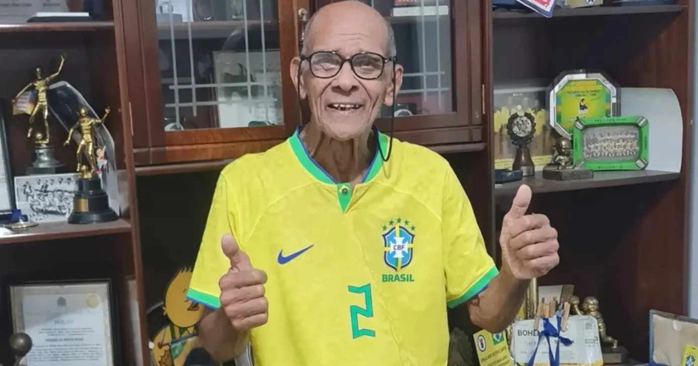 Luto- Morre estrela Brito, zagueiro campeão mundial em 70 (Foto: Reprodução) Luto- Morre estrela Brito, zagueiro campeão mundial em 70 (Foto: Reprodução)