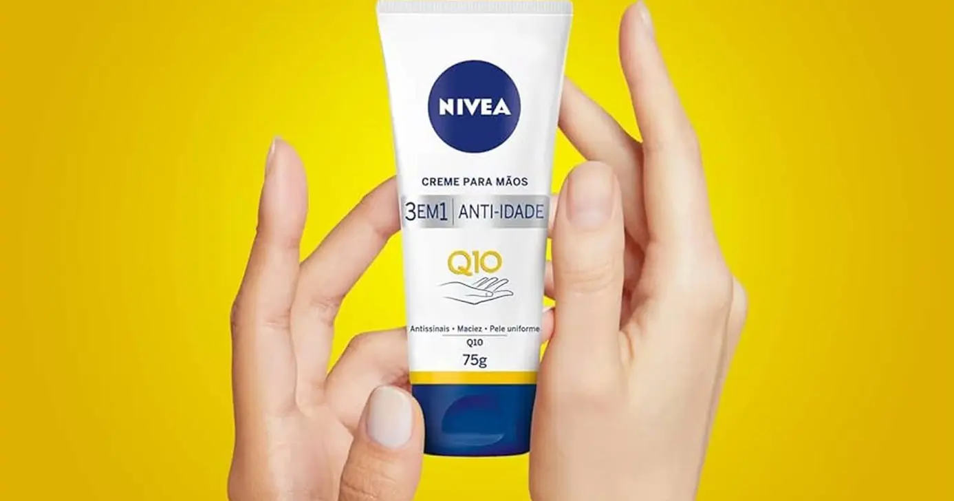 NIVEA Creme para as Mãos Q10 Reparação (Foto: Reprodução) NIVEA Creme para as Mãos Q10 Reparação (Foto: Reprodução)