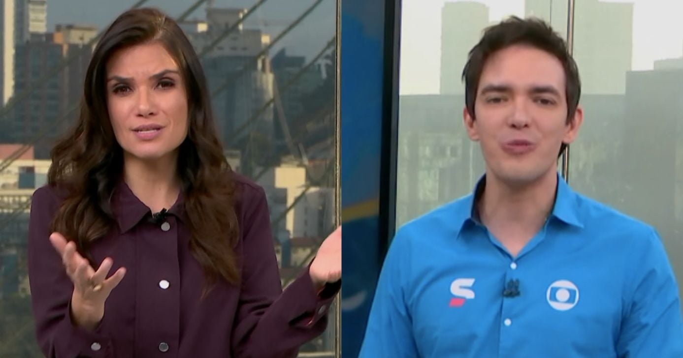 Sabina Simonato interrompe Jodar, o coloca contra a parede e é retrucada no BDSP: "Não faz pergunta difícil"