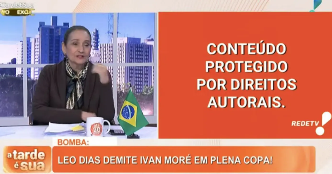 Sonia Abrão comenta demissão de Ivan Moré (Foto: RedeTV!)
