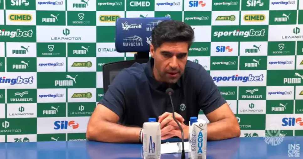 Abel Ferreira (Foto: Palmeiras TV) Abel Ferreira (Foto: Palmeiras TV)