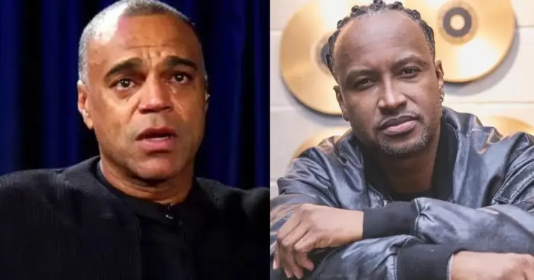 Denílson embarga voz com o que ouve de Thiaguinho e chora: “Cara…”