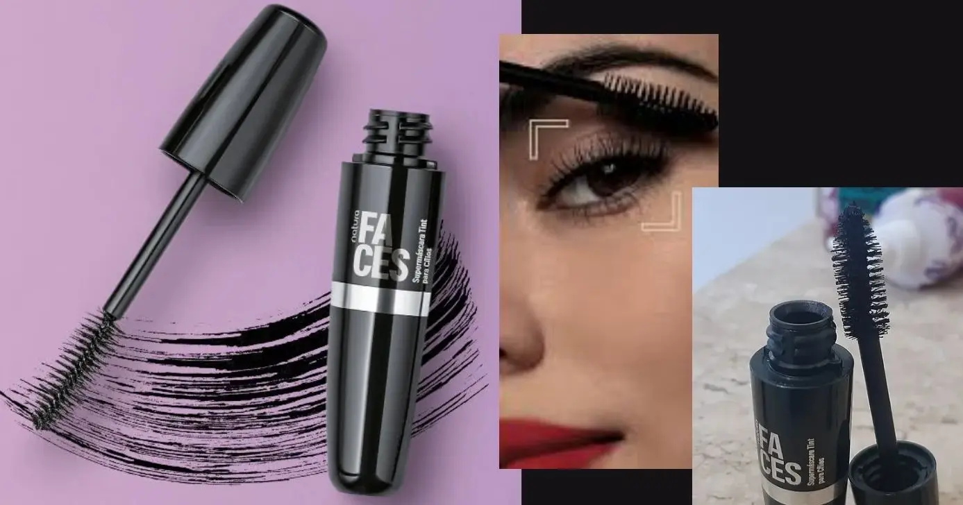 Máscara Super Tint Para Cílios - Natura Faces (Foto Reprodução/Montagem/TV Foco/Canva)