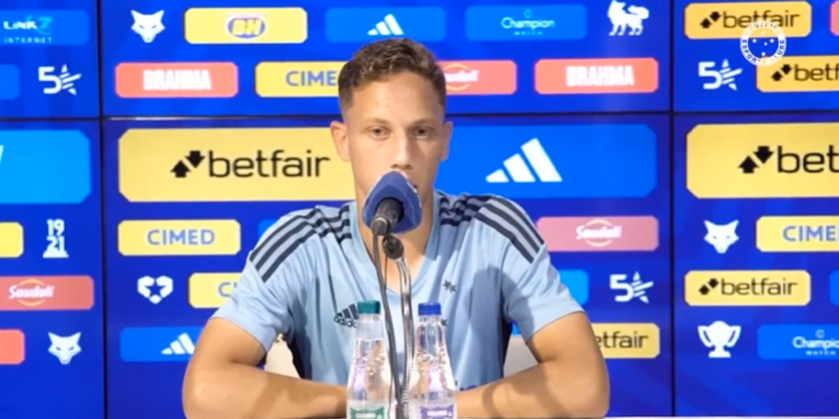 Ian Luccas ainda tem contrato com o Cruzeiro até 2027 (Reprodução: Youtube) Ian Luccas ainda tem contrato com o Cruzeiro até 2027 (Reprodução: Youtube)