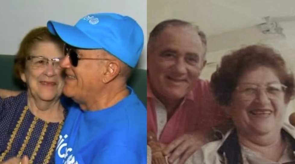 Renato Aragão ao lado da irmã (Fotos: Reprodução / Instagram)
