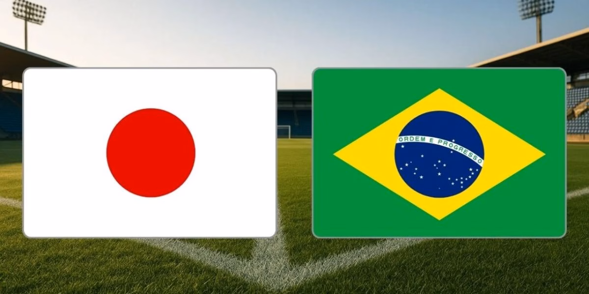 Japão x Brasil na próxima fase (Reprodução: Divulgação)