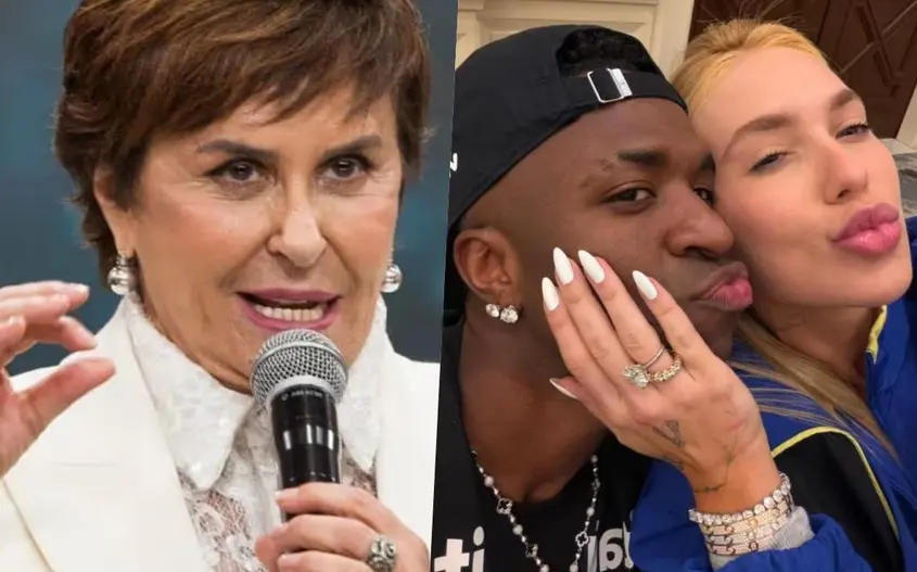 Márcia Sensitiva cita Vini Jr. e Virginia Fonseca (Foto: Reprodução / Band / Instagram) 