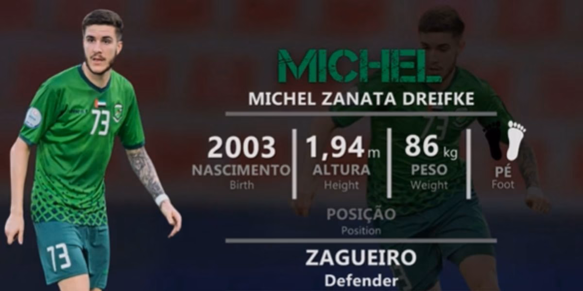 Michel rescindiu com o Moreirense e o Palmeiras (Reprodução: Divulgação) Michel rescindiu com o Moreirense e o Palmeiras (Reprodução: Divulgação)