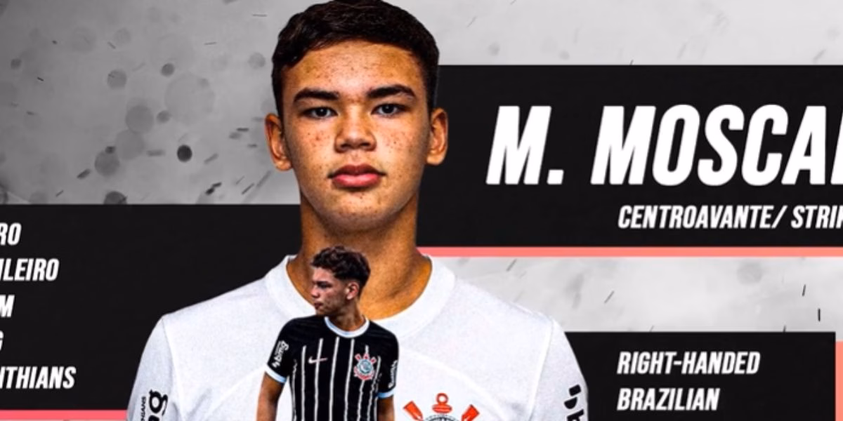 Miguel Moscardo é um dos destaques da categoria de base do Corinthians (Reprodução: Divulgação)