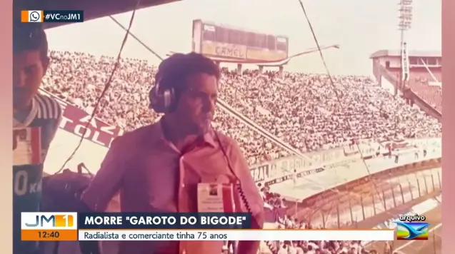 Morre comunicador Sebastião Edson (Foto: Reprodução / Globo) 