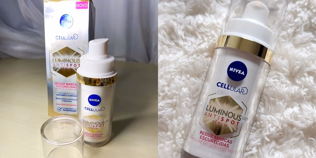 Nívea Sérum Facial Cellular Luminous (Reprodução: Divulgação) Nívea Sérum Facial Cellular Luminous (Reprodução: Divulgação)