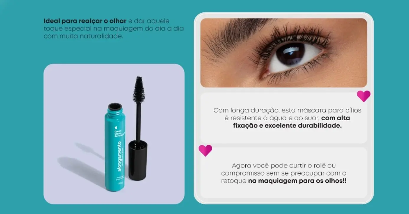 Máscara Alongamento Resistente à Água - Quem Disse, Berenice? (Foto Reprodução/Montagem/Lennita/TV Foco/Site oficial/Canva)