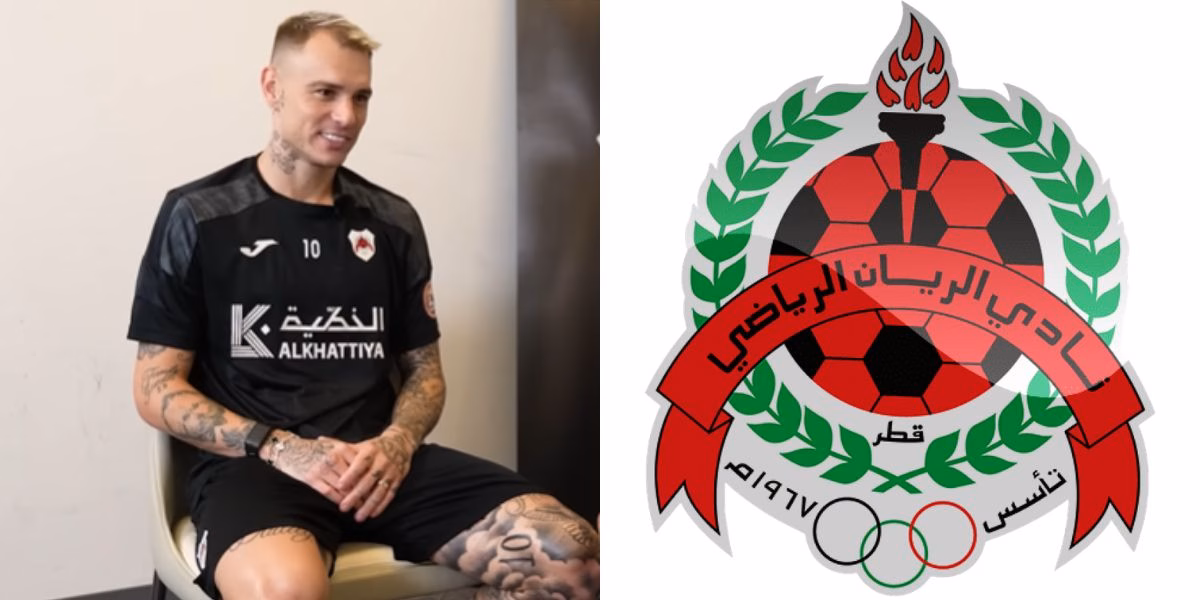 Roger Guedes é destaque no Al-Rayyan (Reprodução: TNT Sports / Youtube)